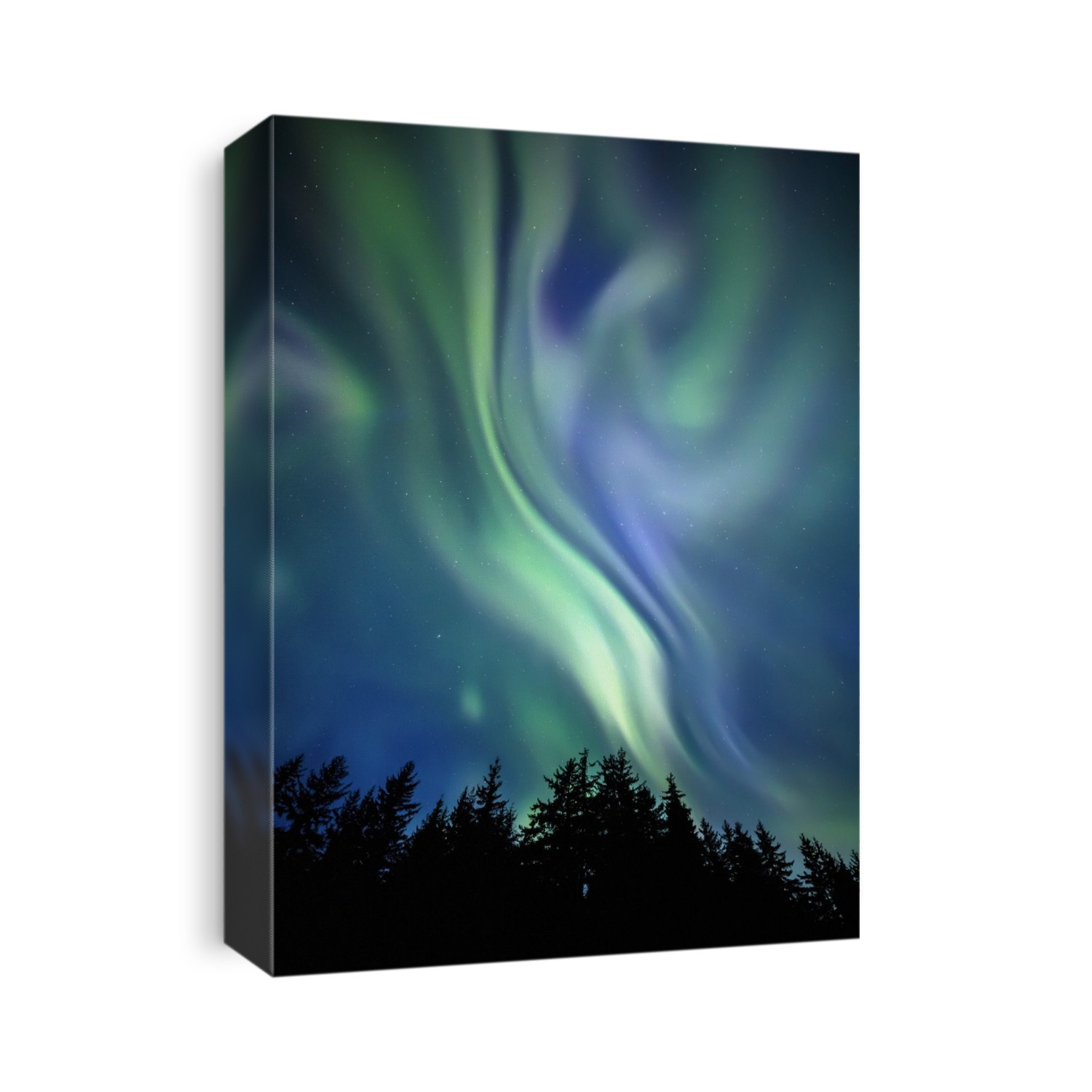 Northern Lights, Tongass National Forest, near Juneau; Alaska, United States of America