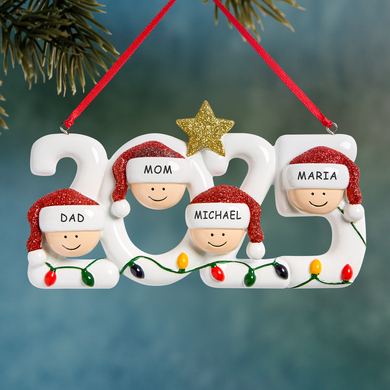 2025 Holiday Family Ornament