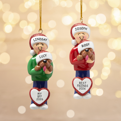 My Furry Friend Personalized Ornament