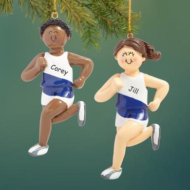 Jogger Personalized Ornament