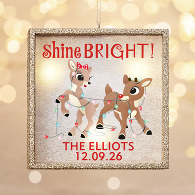 Twinklebright® Rudolph® & Friends LED Ornament - Shine Bright Rudolph®