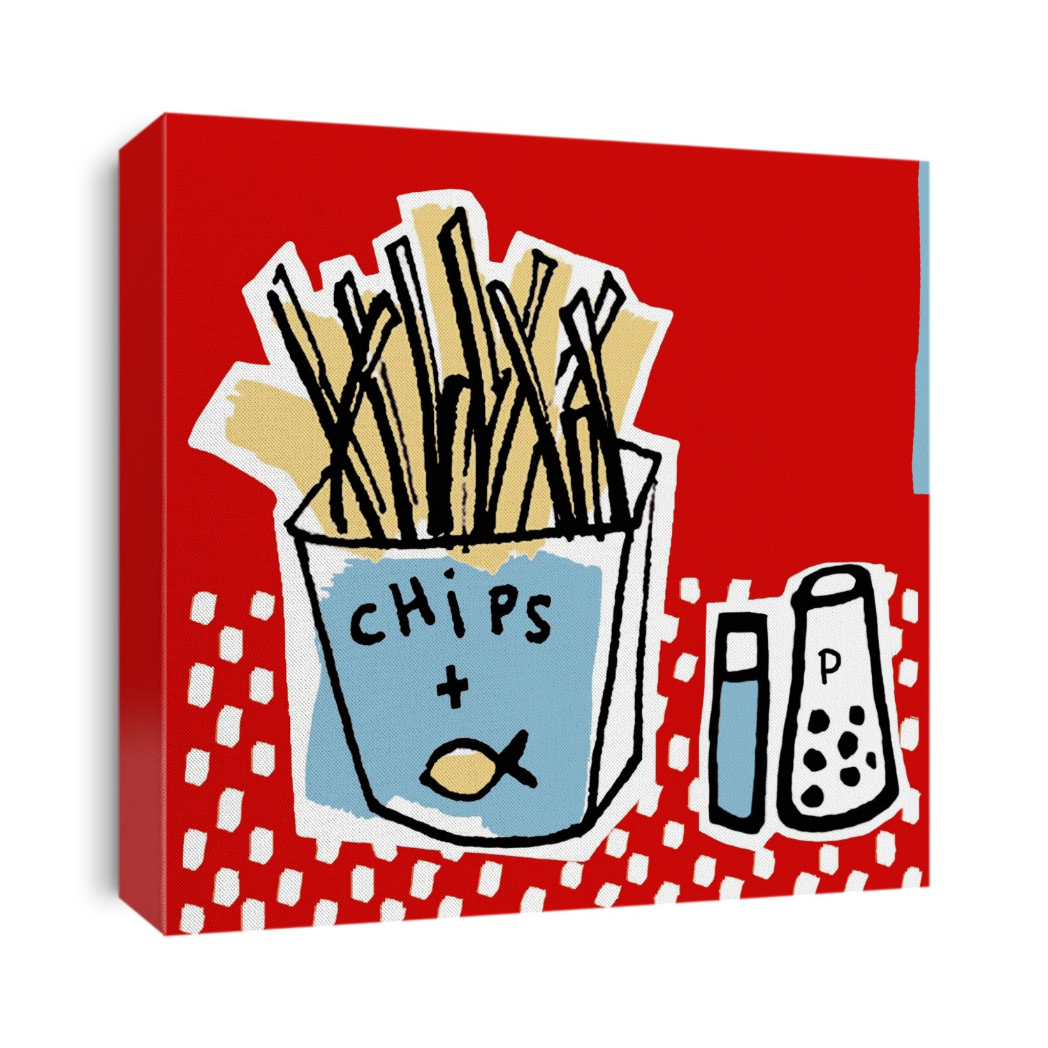 Chips, computer artwork.