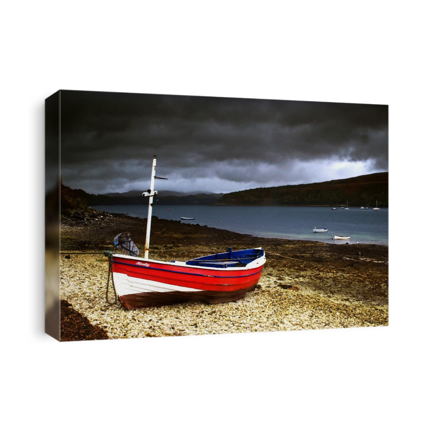 Boat In Lochaline, Scotland