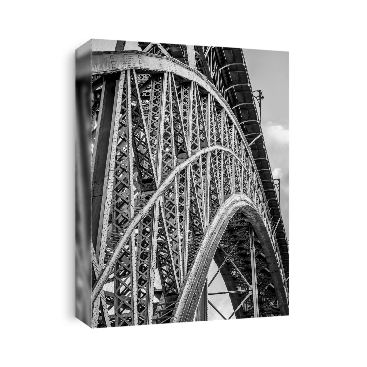 The Dom Luis I bridge, icon for Porto; Porto, Porto, Portugal