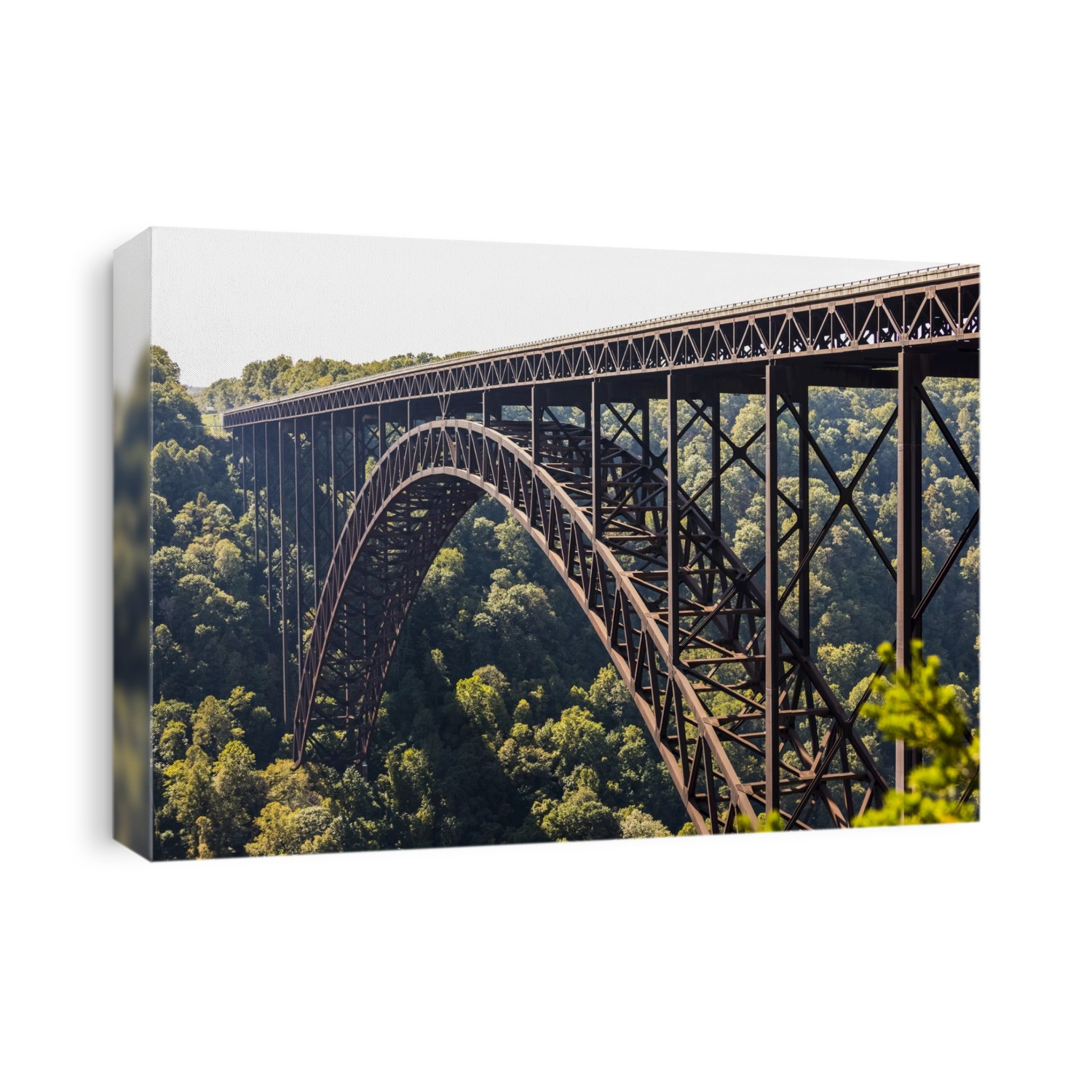 The New River Gorge Bridge Is A Steel Arch Bridge 3,030 Feet Long Over The New River Gorge Near Fayetteville, In The Appalachian Mountains Of The Eastern United States; West Virginia, United States Of America