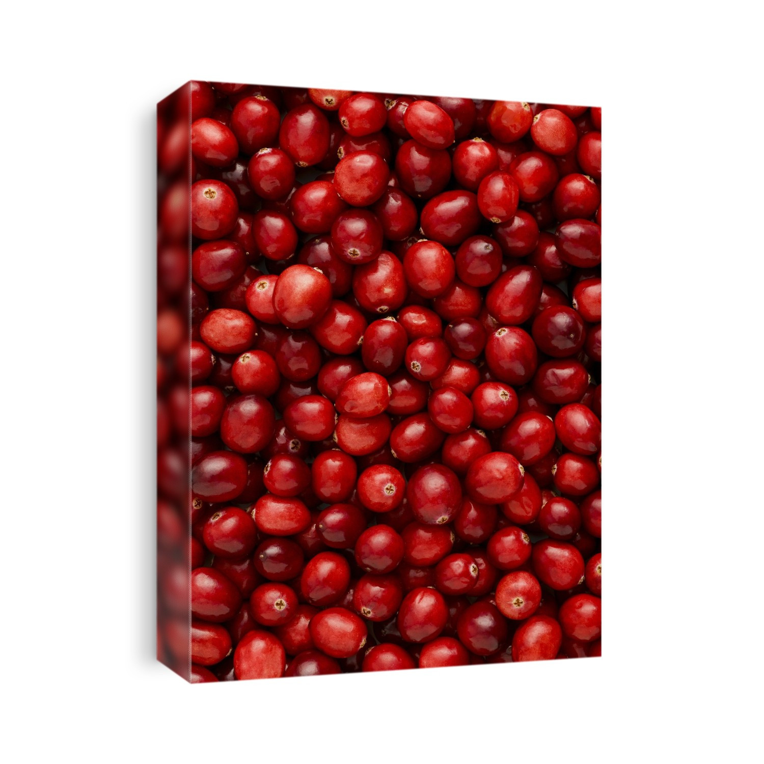 Cranberries, full frame.