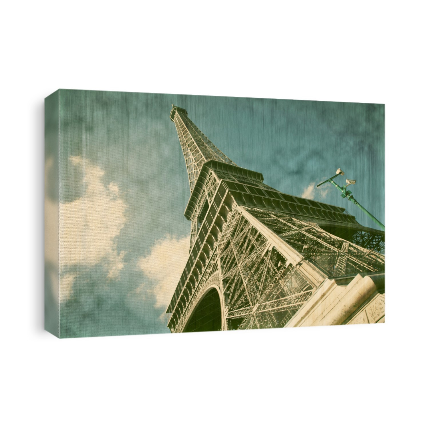 Eiffel tower - vintage photo