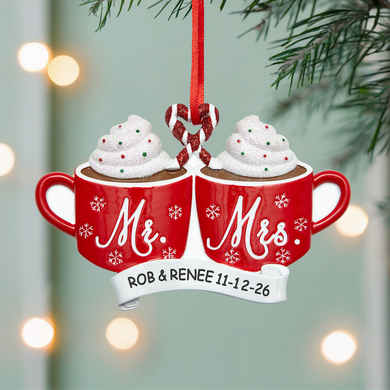 Cozy Couple Mug Ornament