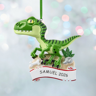 Velociraptor Dinosaur Ornament
