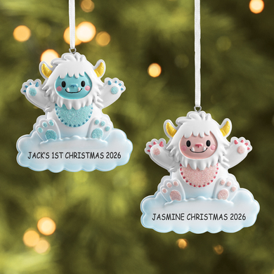 Baby Yeti Ornament