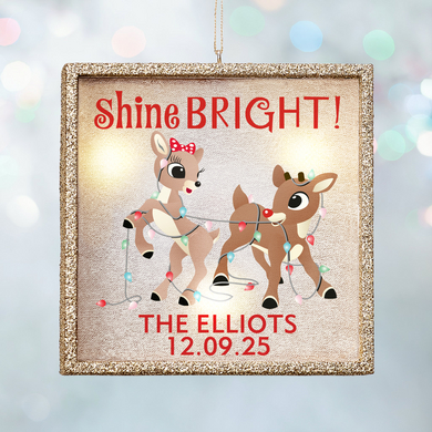 Twinklebright® Rudolph® & Friends LED Ornament - Shine Bright Rudolph®