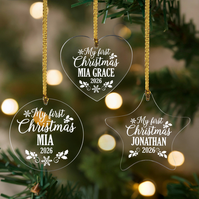 My First Christmas Ornament