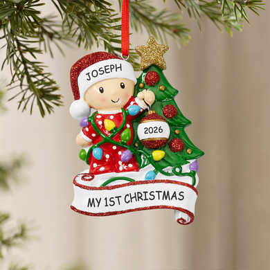 Wrapped in Lights Ornament