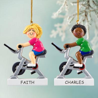 Exercise Bike Ornament