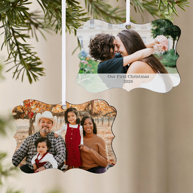 Picture-Perfect Photo Scroll Ornament