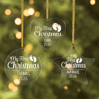 Baby's First Christmas Ornament