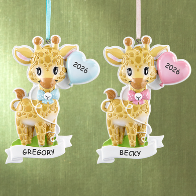 Baby Giraffe Ornament