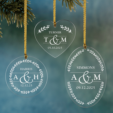 Sophisticated Couple Ornament