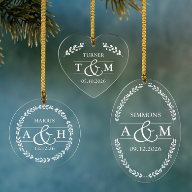 Sophisticated Couple Ornament