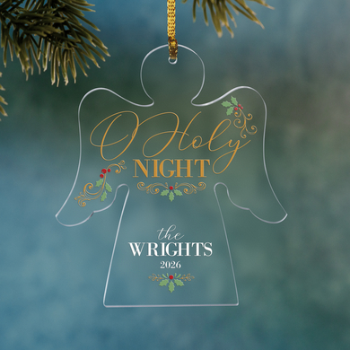 O Holy Night Angel Ornament
