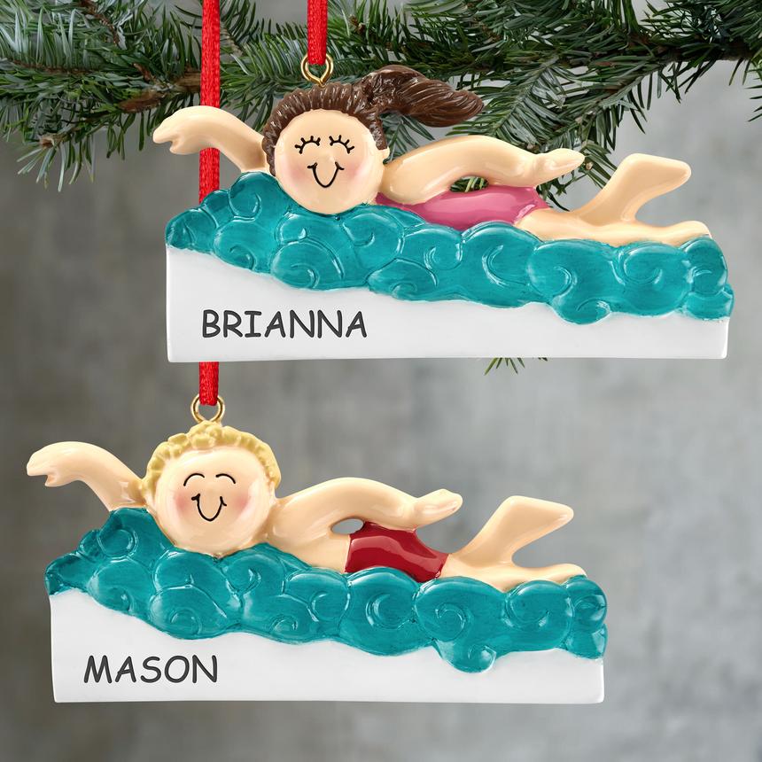Super Swimmer Ornament