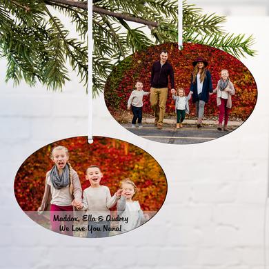 Picture-Perfect Photo Oval Ornament