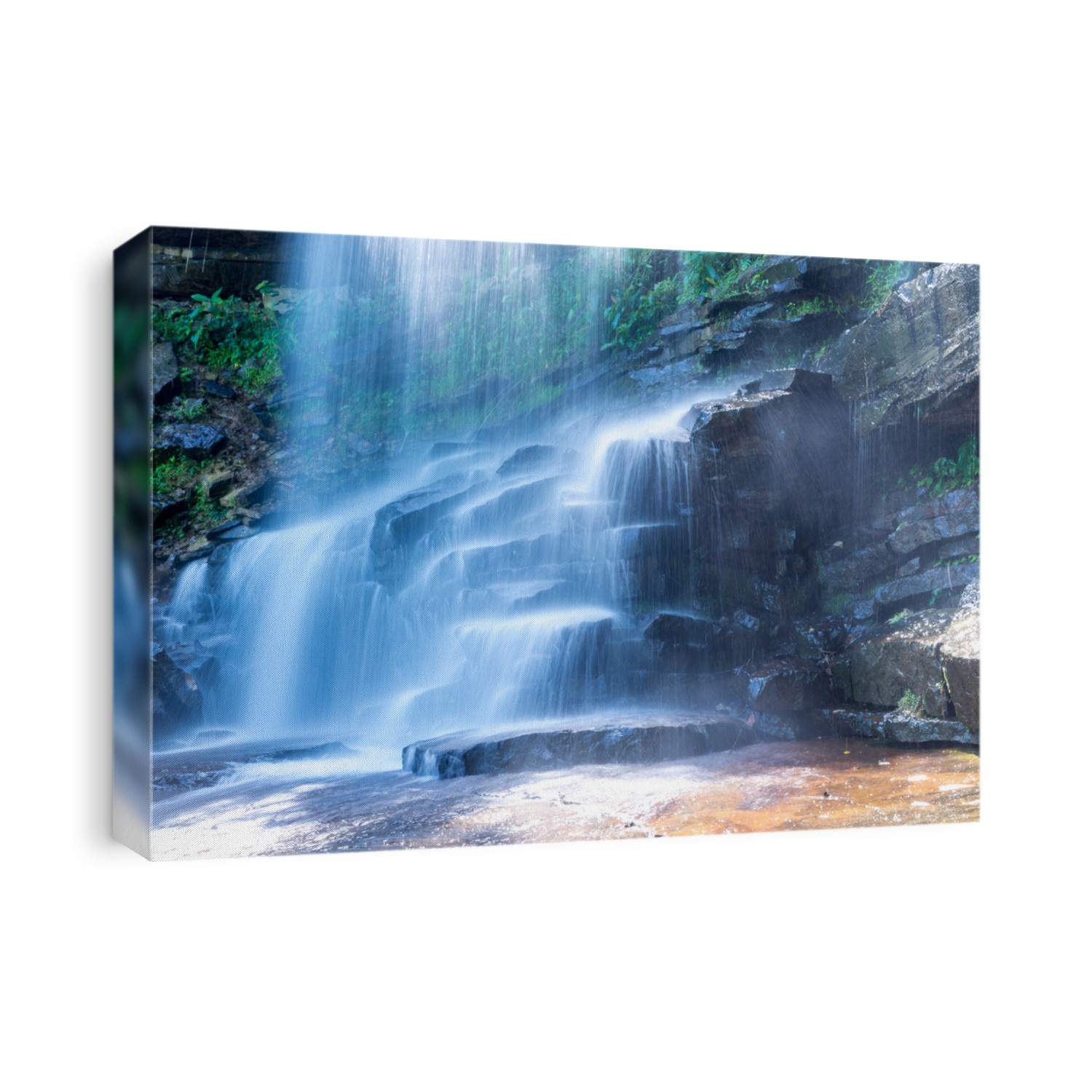 Thmor Tada Waterfall Kampot, Cambodia Oct 2015. 