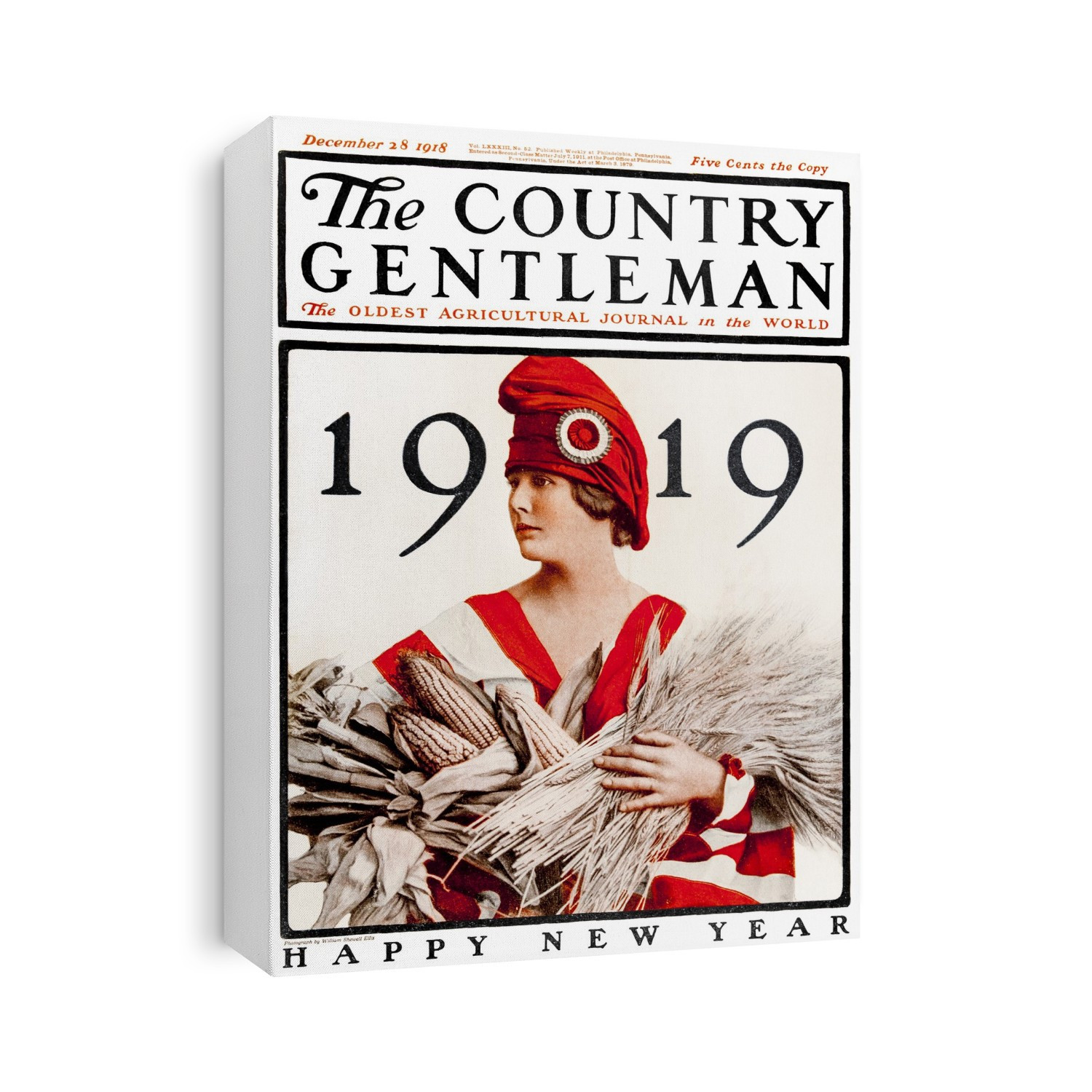 Cover Of Country Gentleman Agricultural Magazine From The Early 20th Century. .