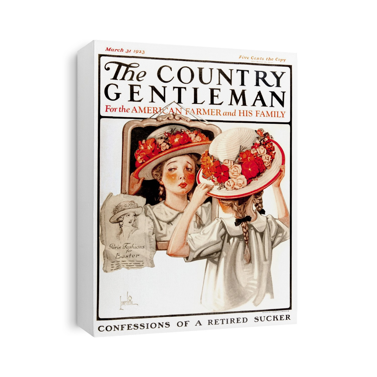 Cover Of Country Gentleman Agricultural Magazine From The Early 20th Century. .
