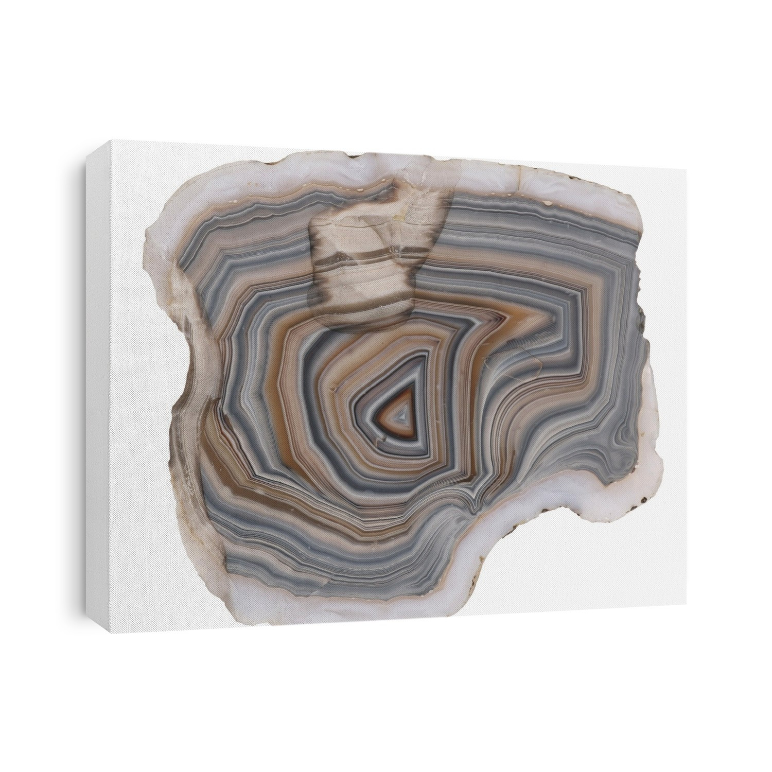 Agate (Silicon dioxide) specimen from Germany.