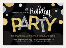 holiday party invitations simply to impress holiday evites