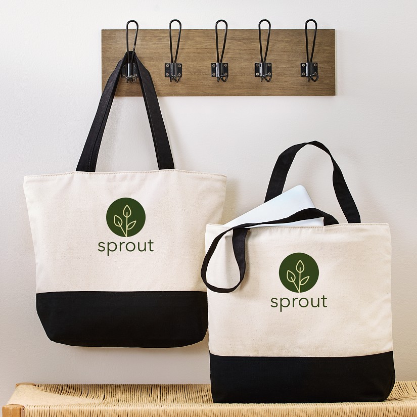  Personalized Zippered Tote