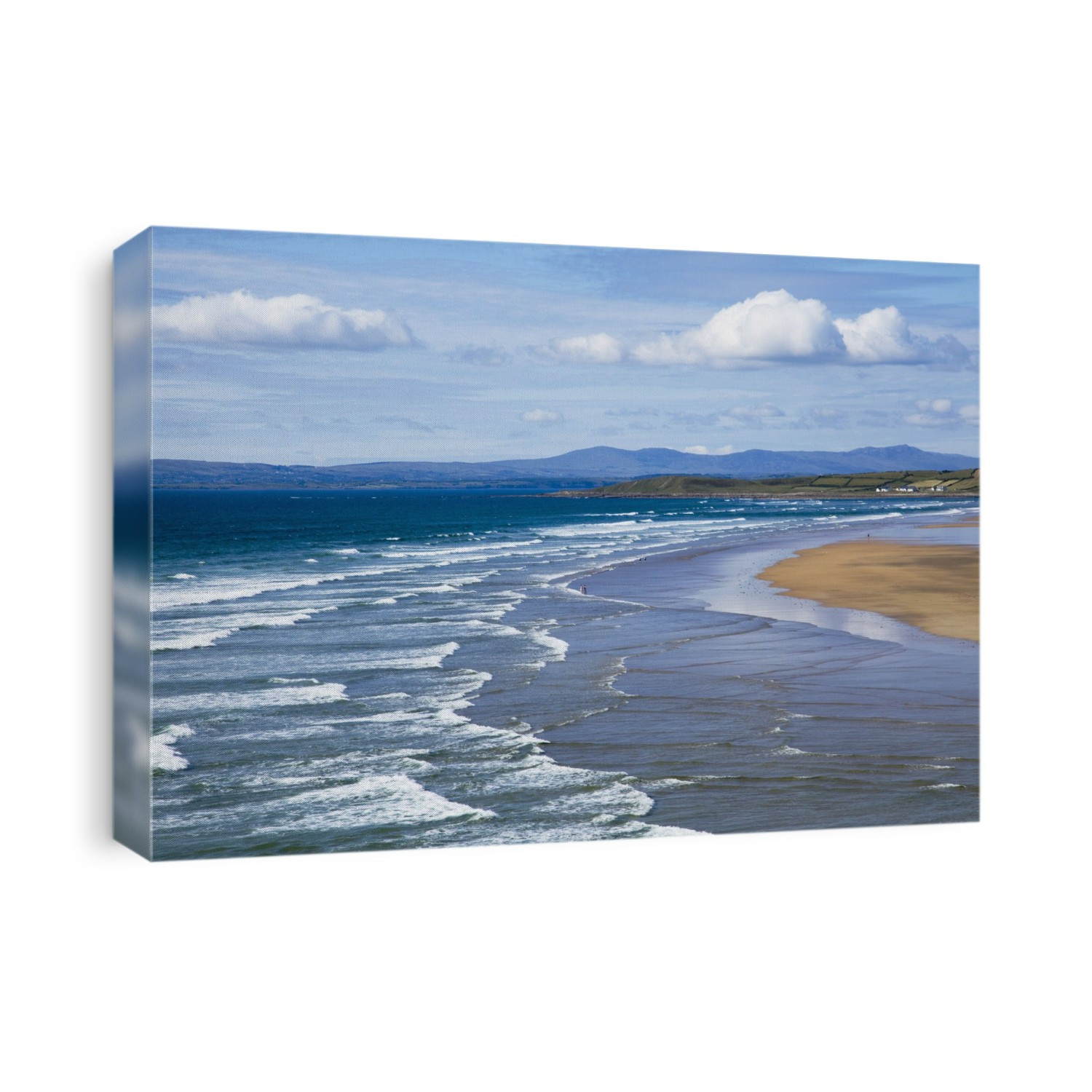 Waves On Beach; Bundoran, County Donegal, Ireland