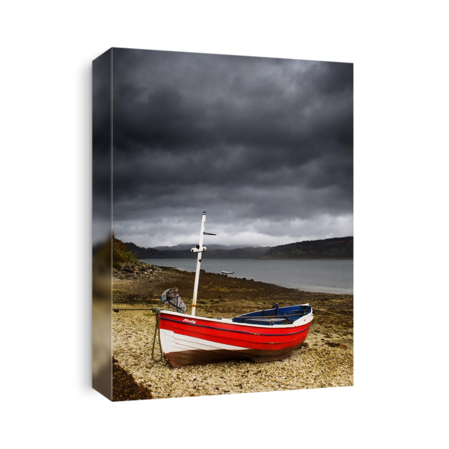 Boat On Shore, Lochaline, Scotland