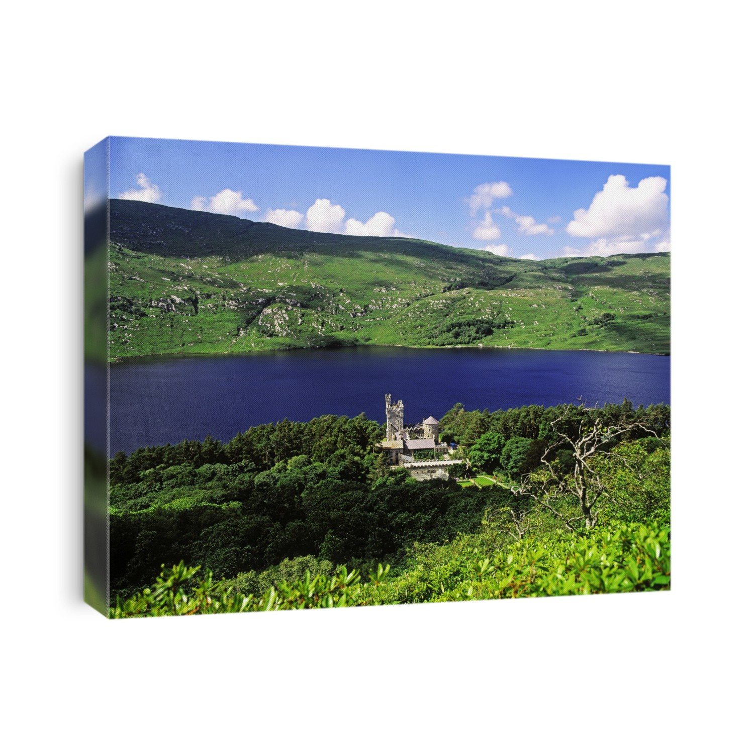 Glenveagh Castle, Lough Veagh, Glenveagh National Park, Co Donegal, Ireland; 19Th Century Castle