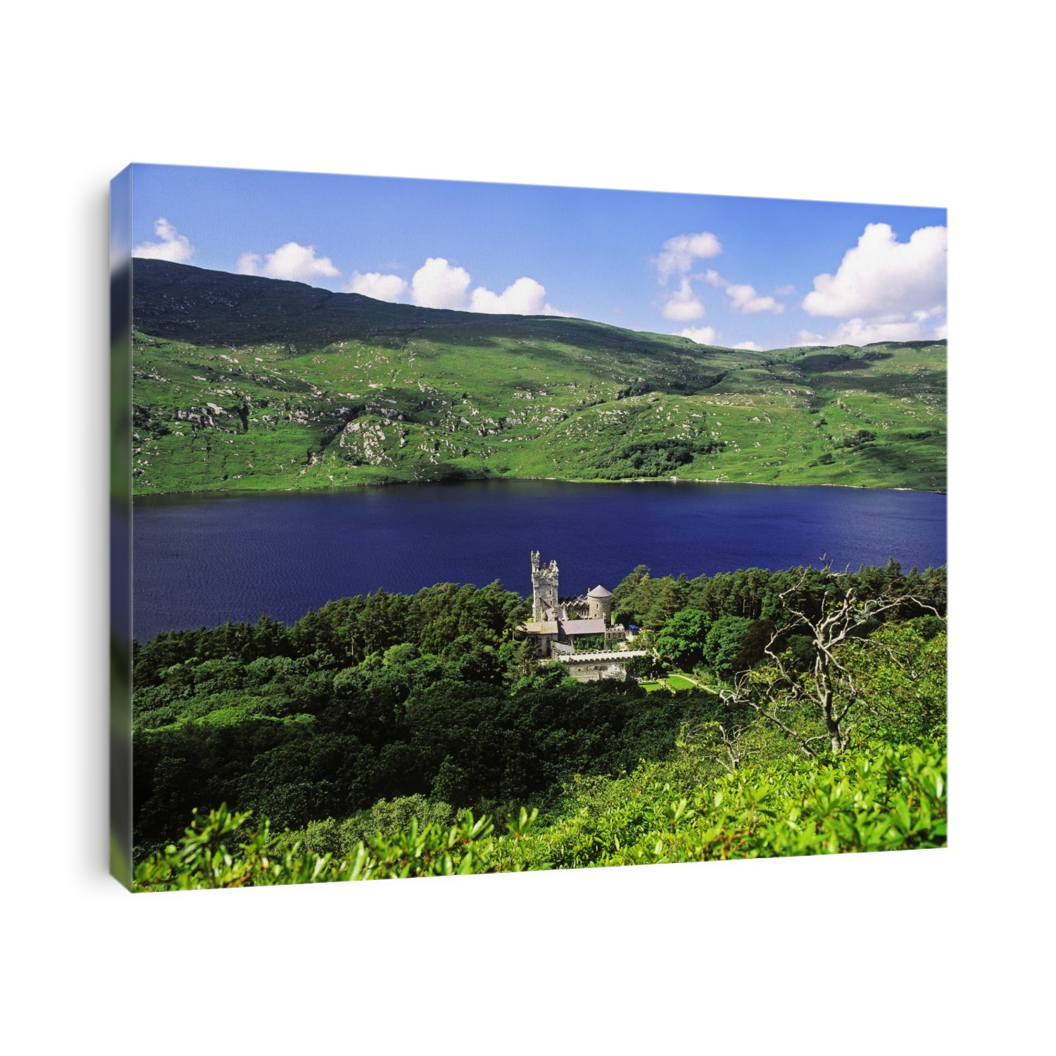 Glenveagh Castle, Lough Veagh, Glenveagh National Park, Co Donegal, Ireland; 19Th Century Castle