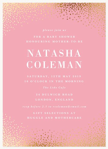 Baby Girl Shower Invitations Girl Baby Shower Invitations