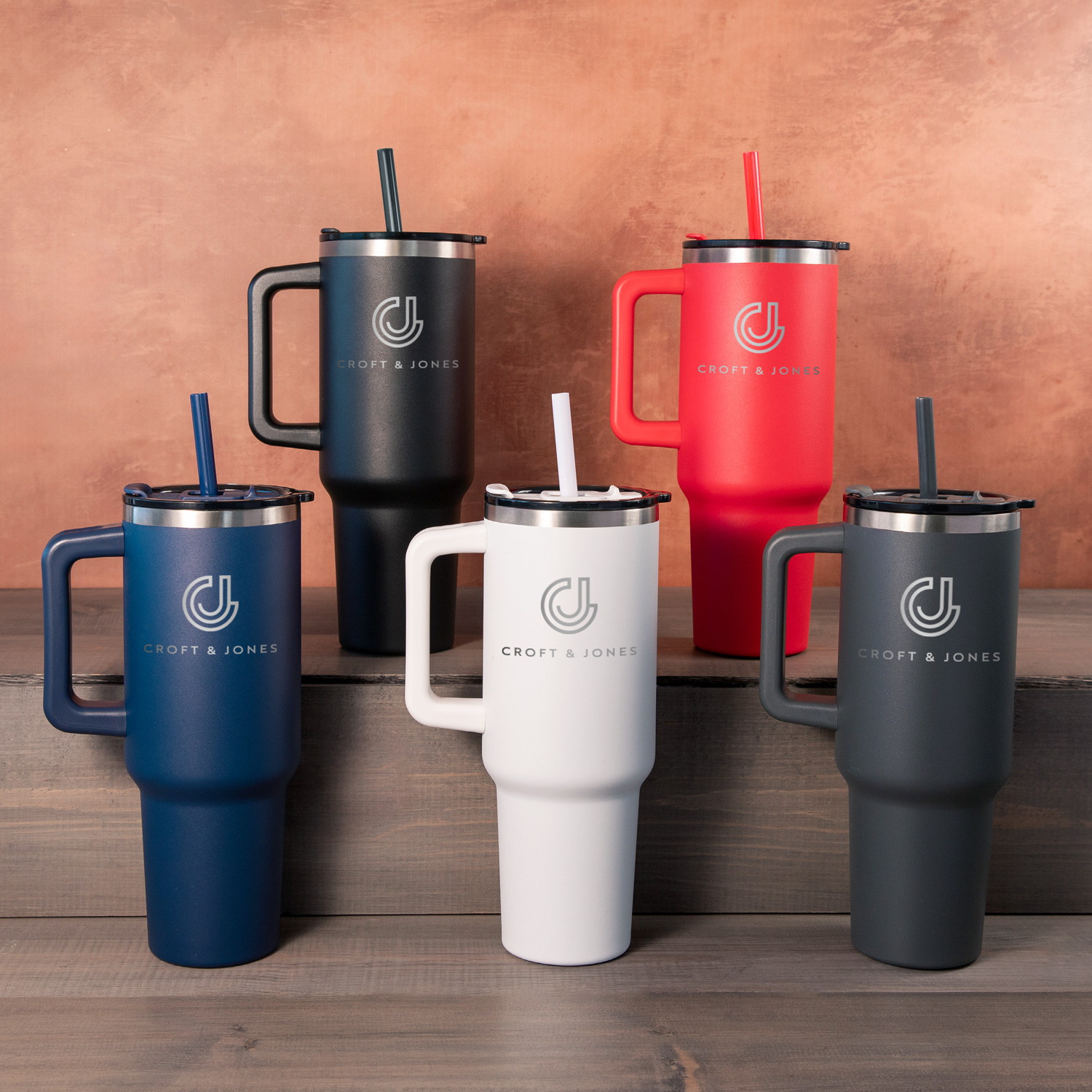 Pinnacle 40 oz Straw Tumbler