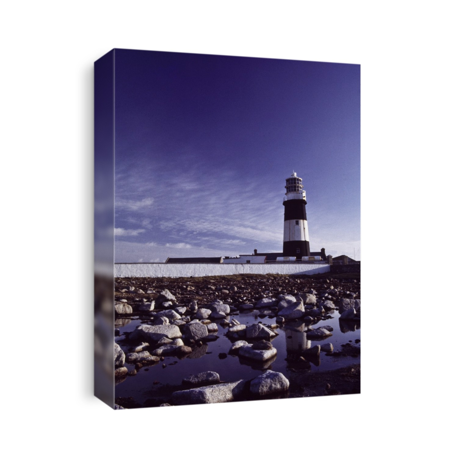 Tory Island, County Donegal, Ireland; Lighthouse On Rocky Shore