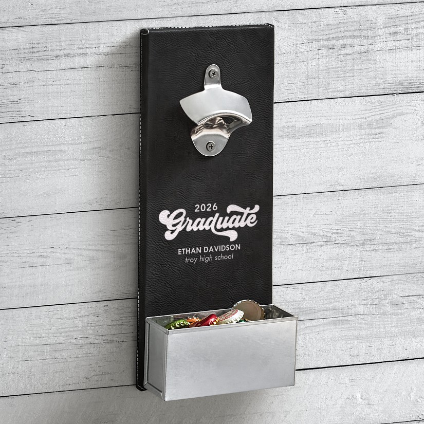 Onward Success Graduation Wall Bottle Opener