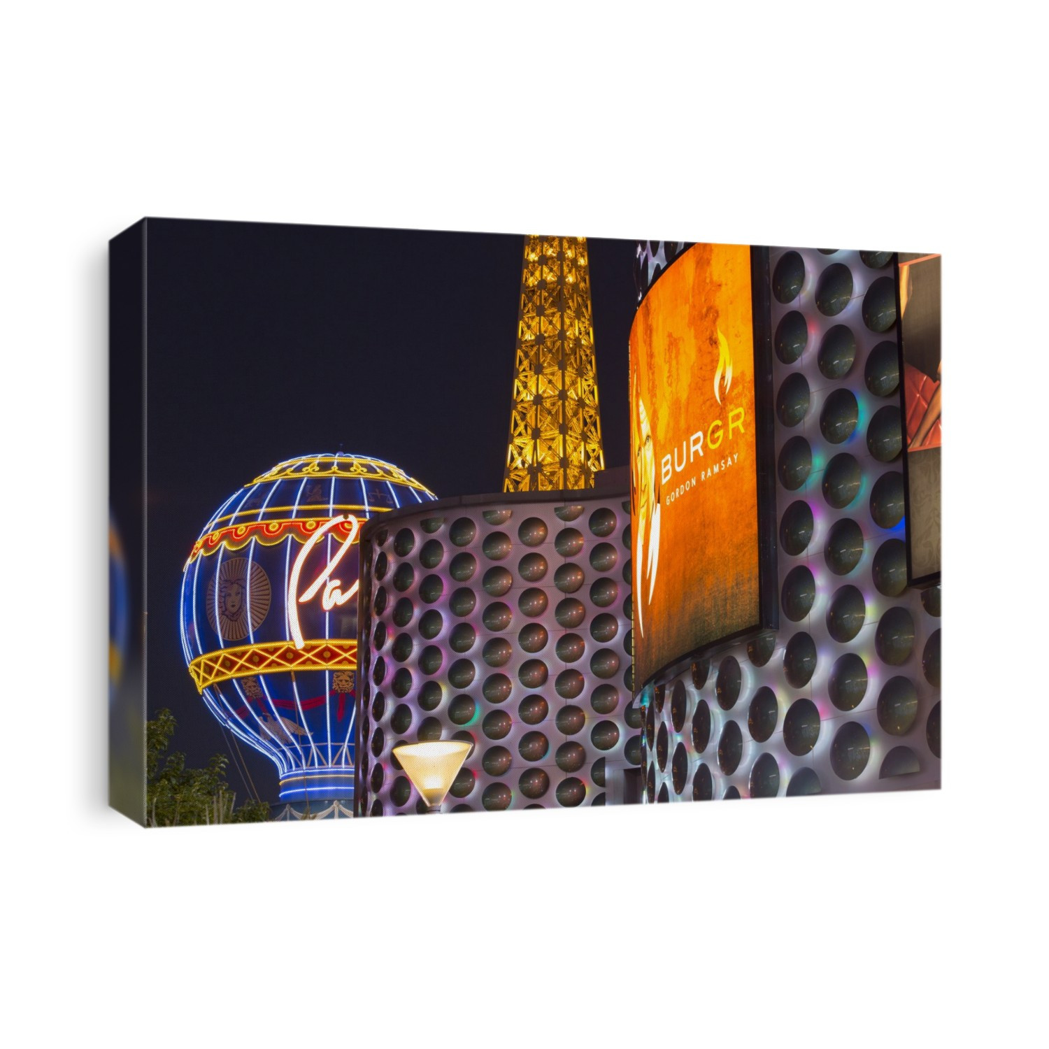 Las Vegas Boulevard at dusk, Las Vegas, Nevada, USA, probably the most unsustainable city in the world, it uses vast quantities of water in the middle of a desert and vast amounts of energy to power this most profligate of cities.