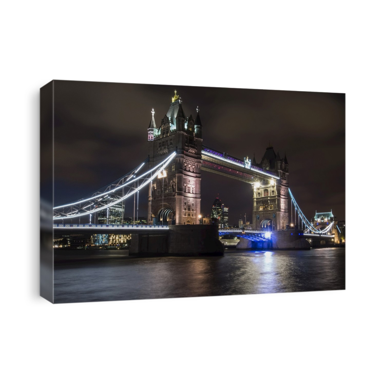 Tower Bridge At Sunset; London, England