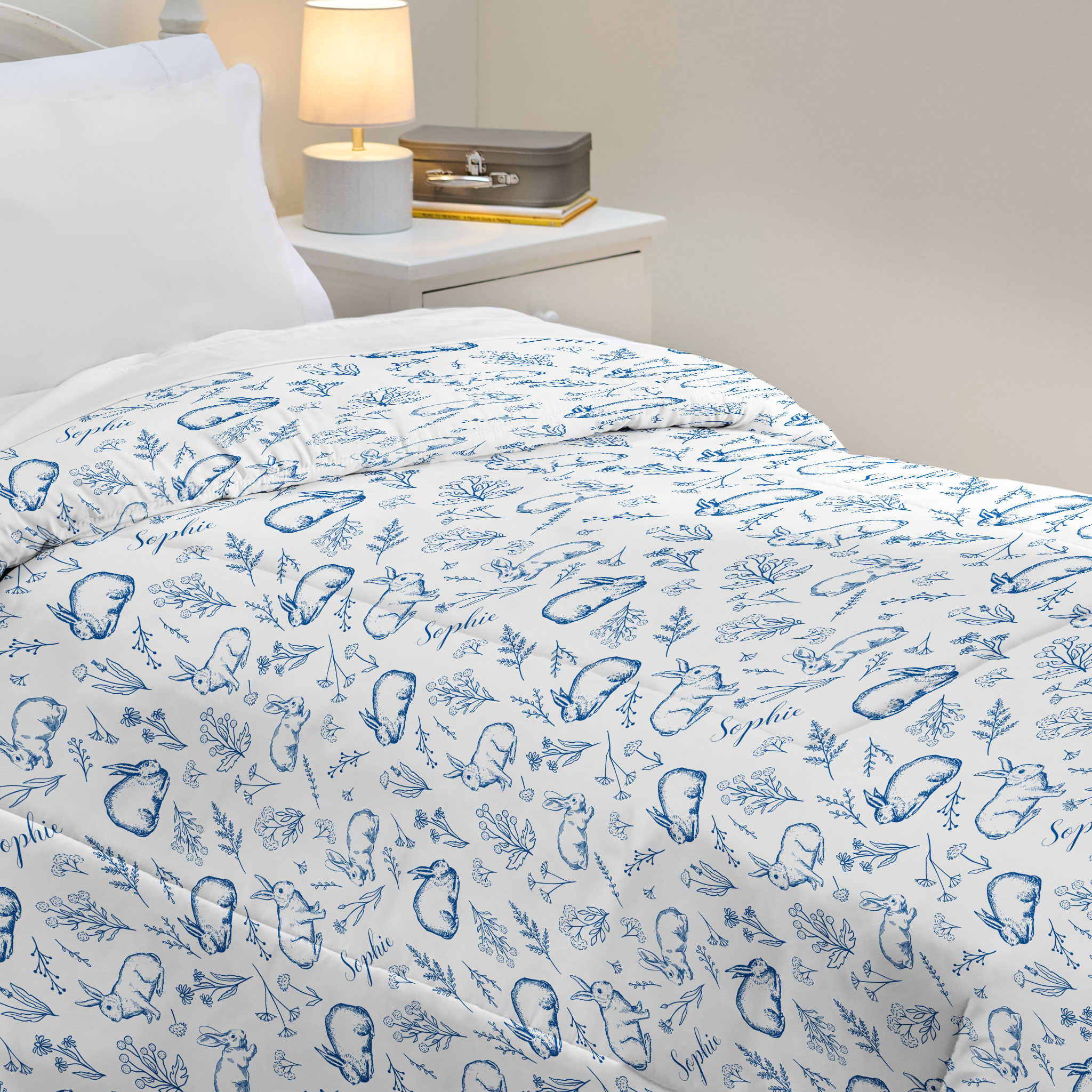 Springtime Toile Comforter
