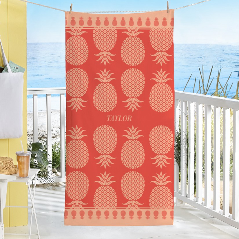 Pineapple Beach Towel