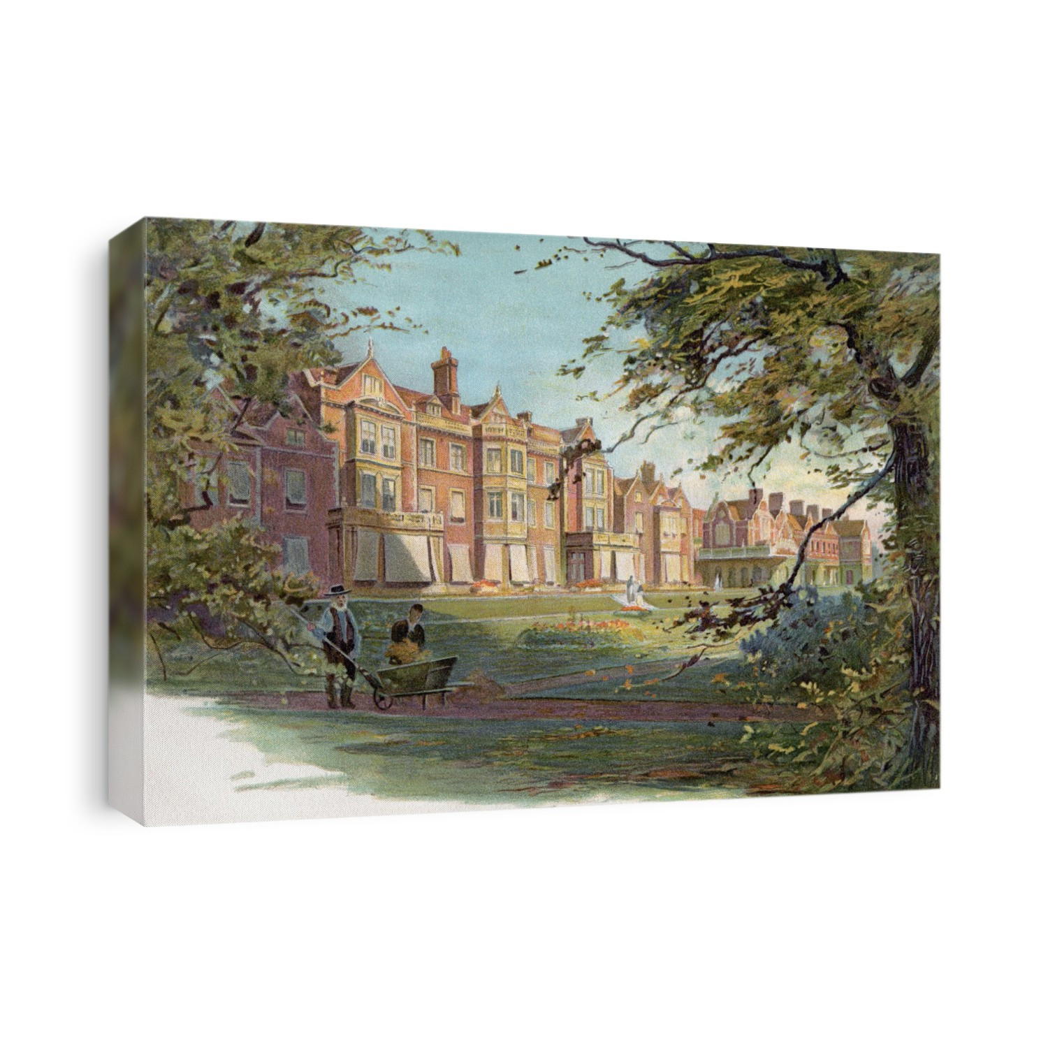 Sandringham House, Norfolk, England In The 19th Century.  From The Century Edition Of Cassell's History Of England, Published C. 1900