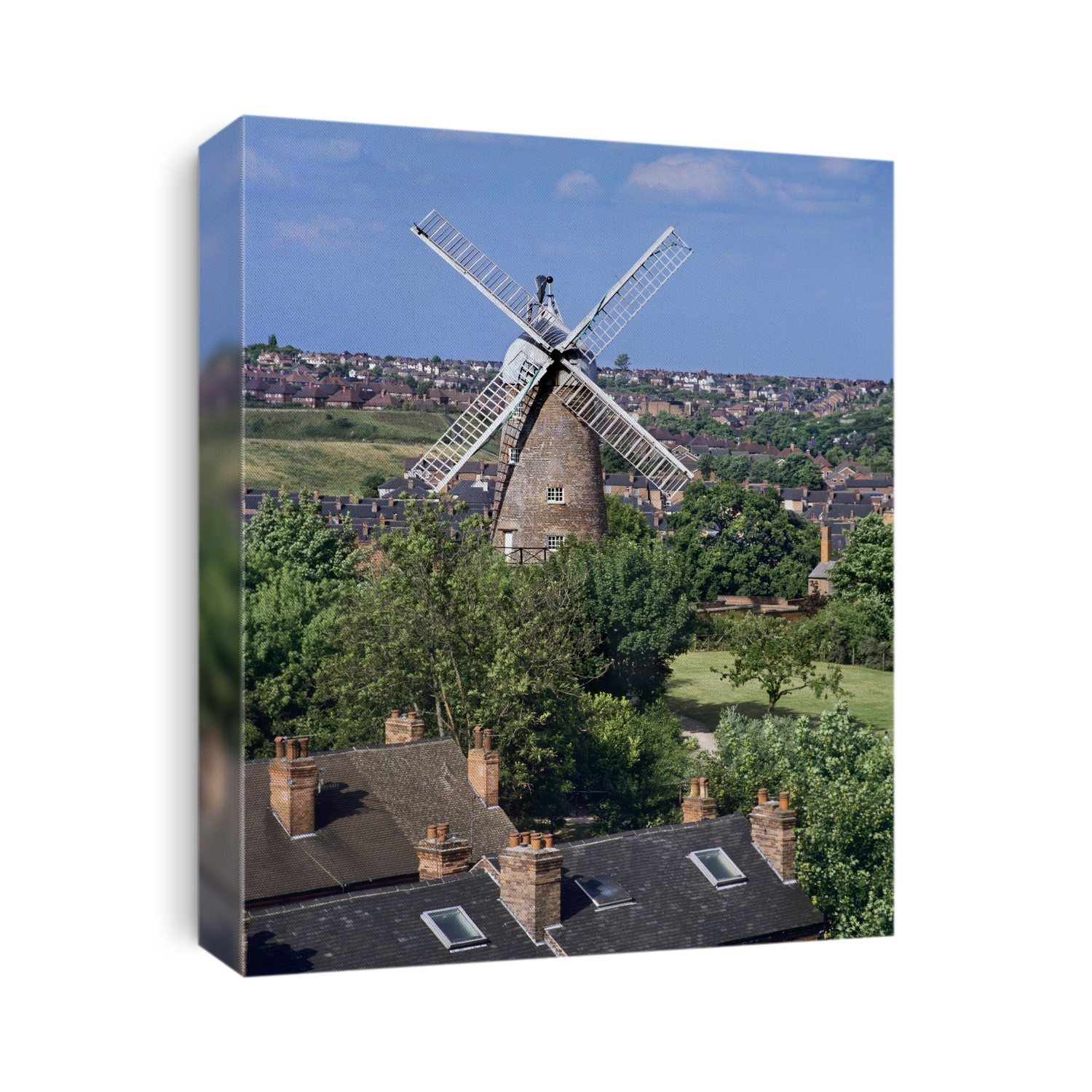 Green's Windmill and Science Centre. The windmill, built in the 19th century was once the home of mathematical physicist George Green (1793- 1841). It is now a science centre and the windmill has been restored to working order. Photographed in Sneinton, Nottinghamshire, England.