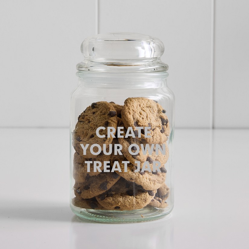 Create Your Own Glass Treat Jar
