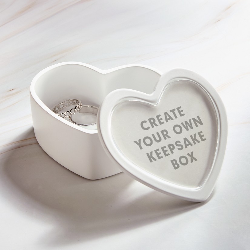 Create Your Own Heart Keepsake Box