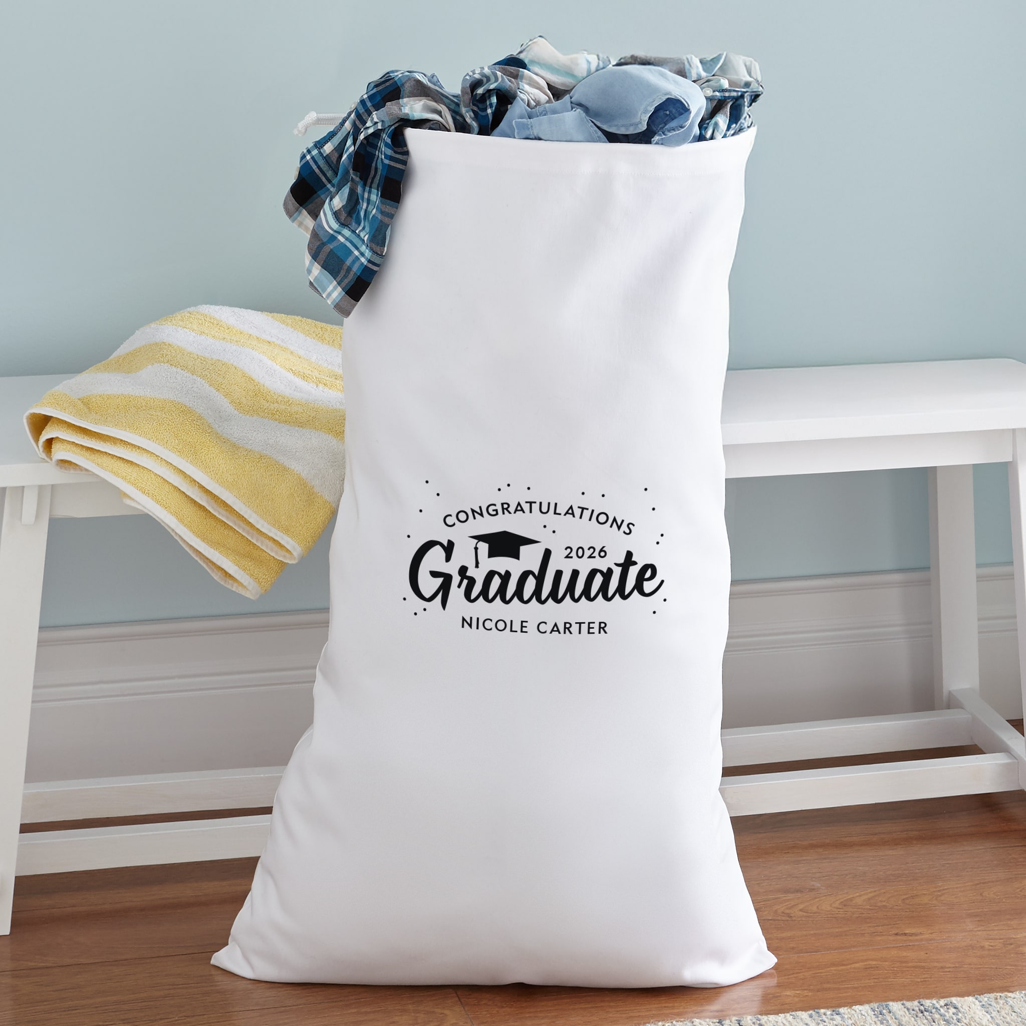 Time to Celebrate Graduation Laundry Bag
