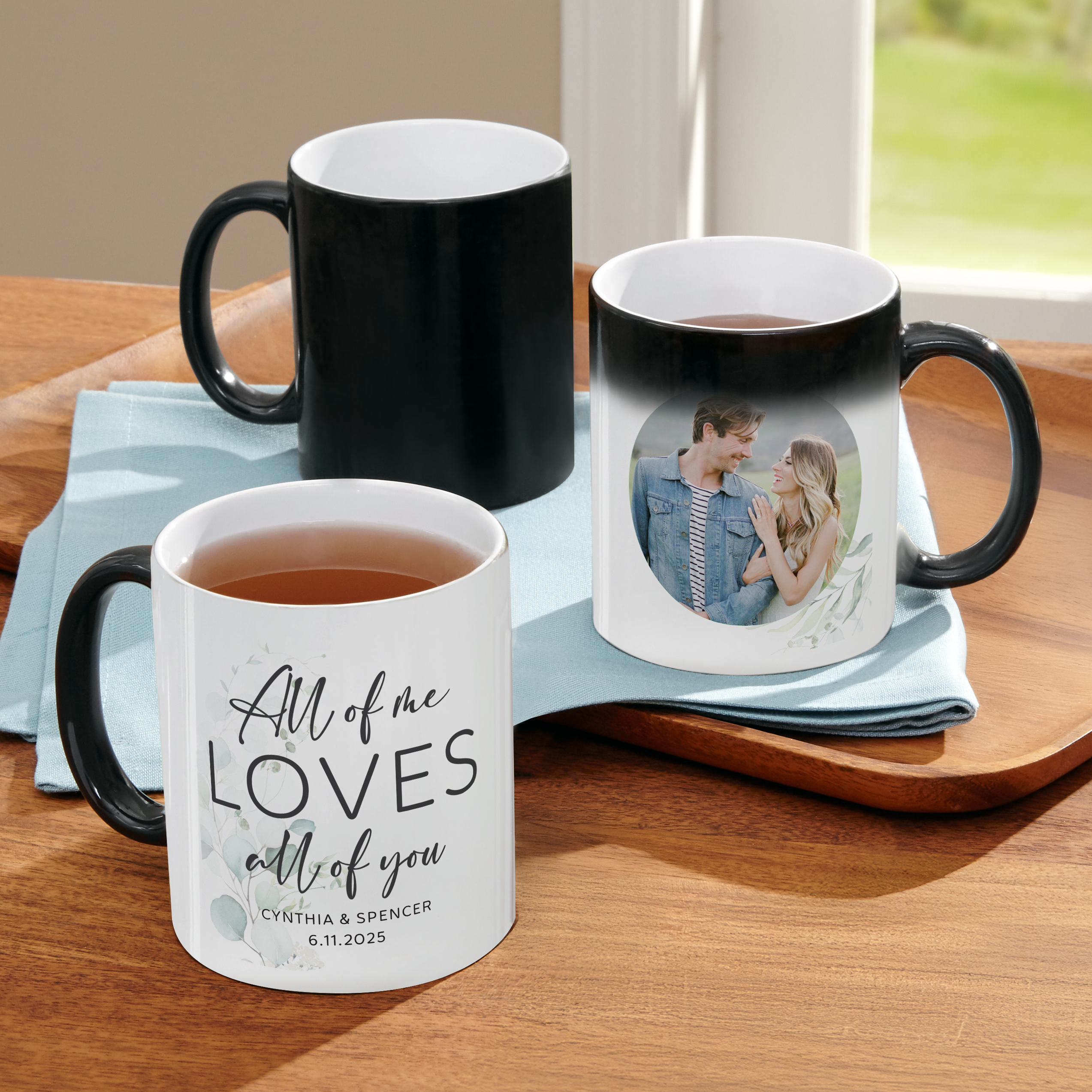 All Of Me Loves All Of You Photo Color Changing Mug